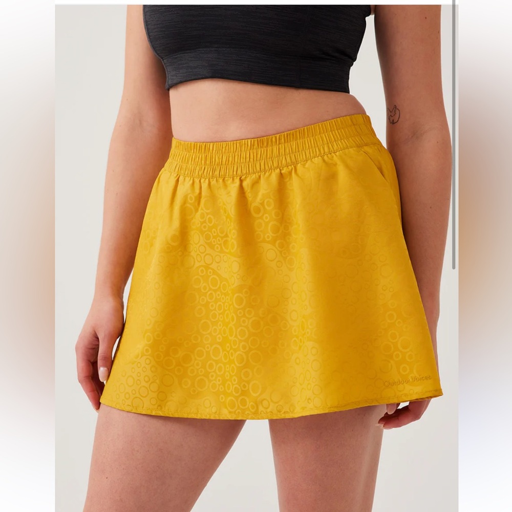 Outdoor Voices GeoShine 3" Skort Size‎ Small NWOT